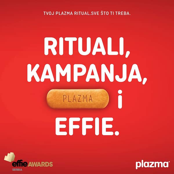 Plazma Effie nagrada statika